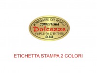 Etichette adesive per bomboniere e confetterie (mm 29x18)  (cod.29H)
